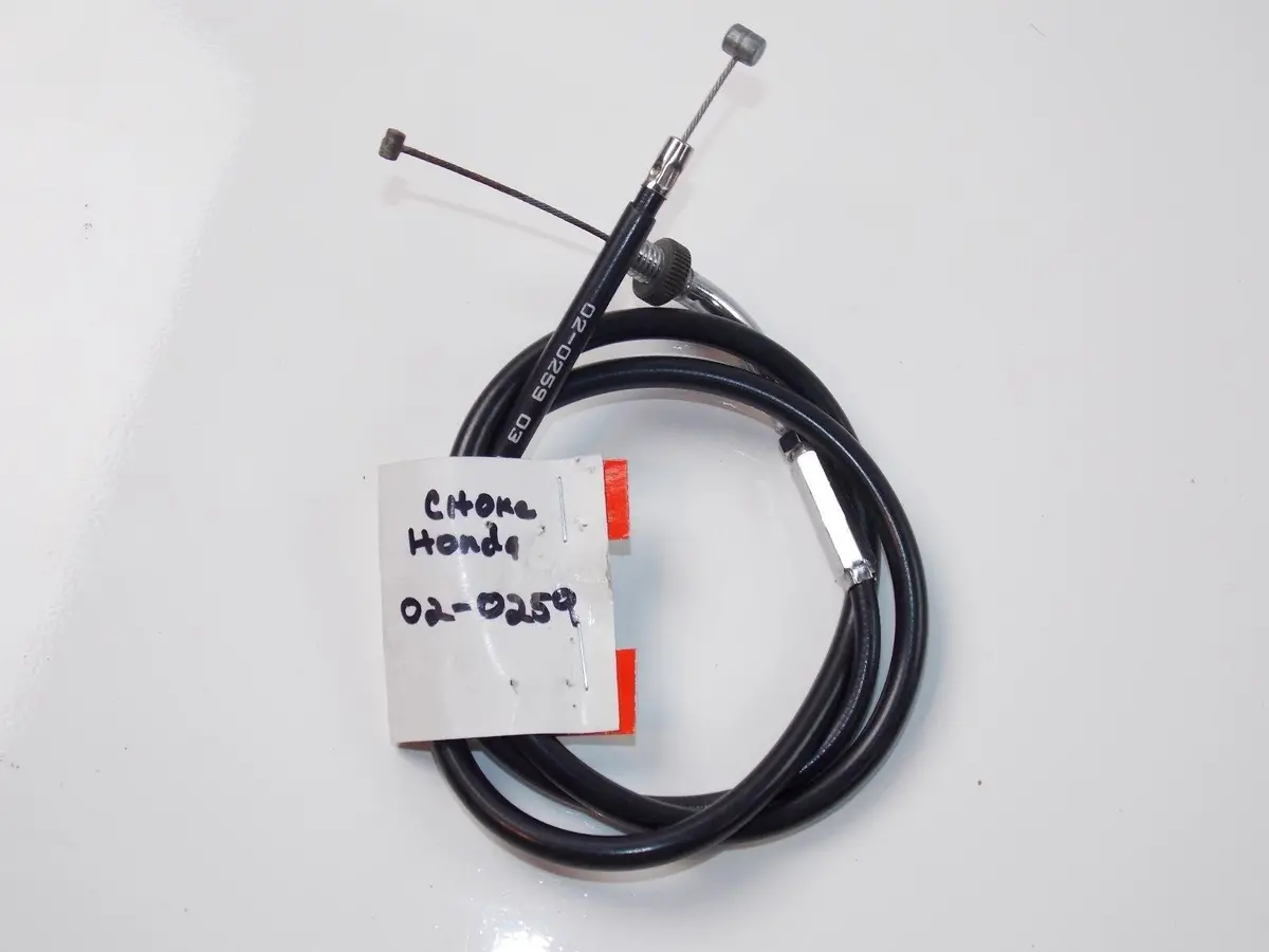 Honda Aftermarket Black Vinal Choke Cable Vf750  02-059 1