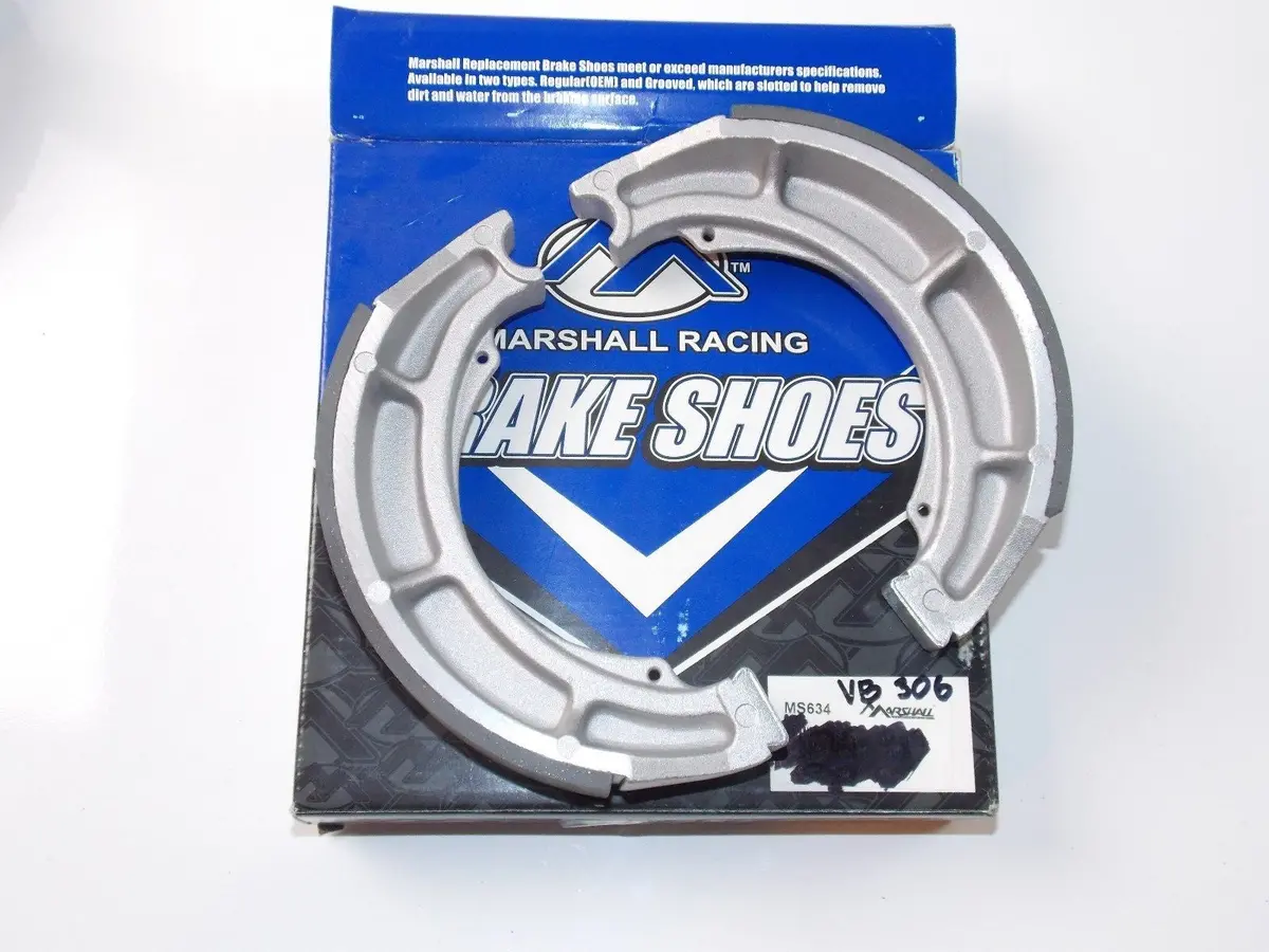 Nos Marshall 1 Pair Racing Brake Shoes Ms634 Vb-306 1