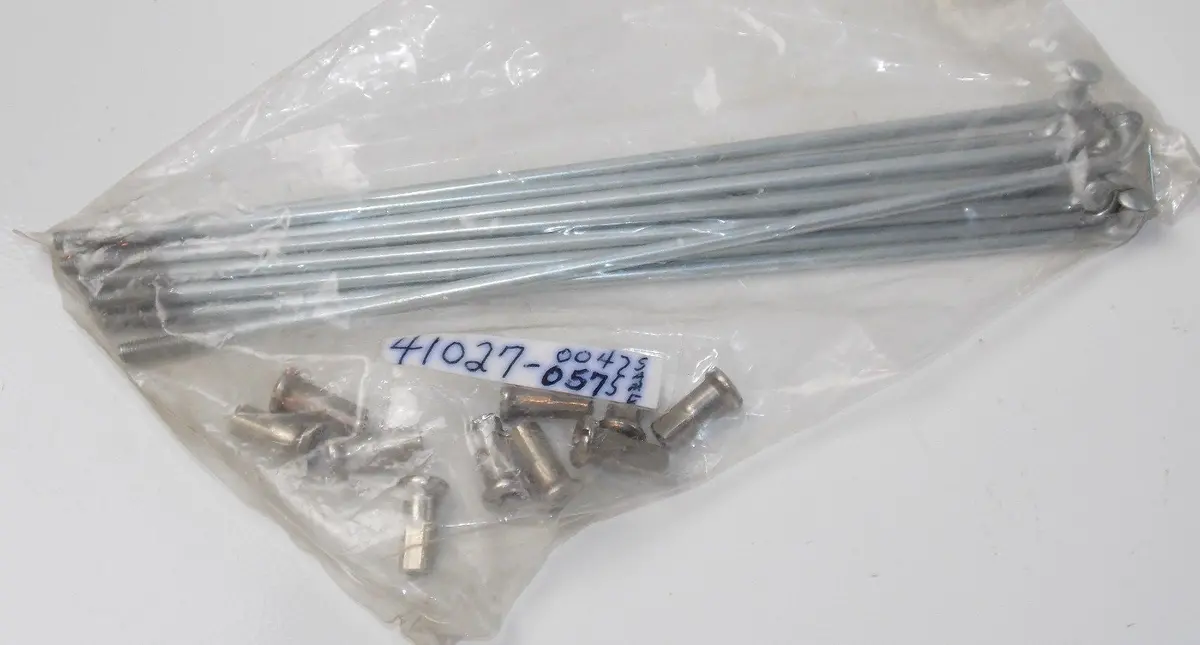 10 Spokes 10 Nipples Front Inner Wheel Kawasaki 1972-1977 H2 Z1 Kz900 41027-057 1