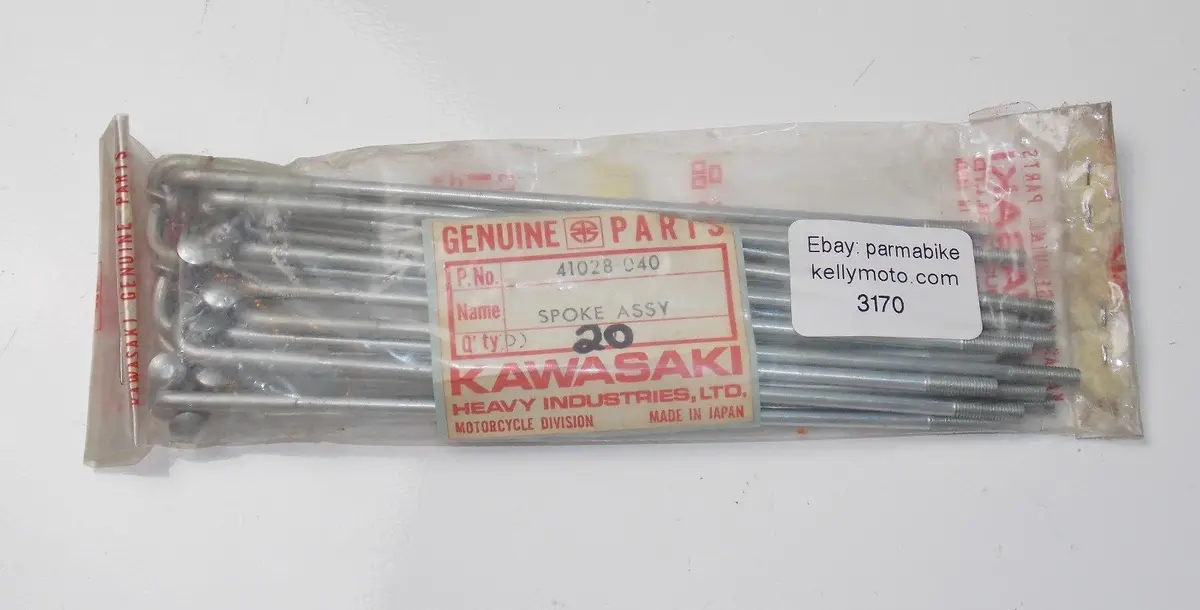 20 Spokes Front Outer Wheel Kawasaki 1971-1975 F8 F9 41028-040 1