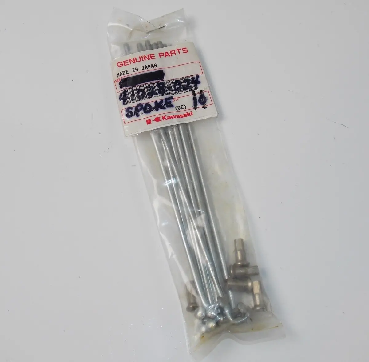 11 Spokes 5 Nipples Front Outer Wheel Kawasaki 1970-1973 F6 G3  41028-024 1