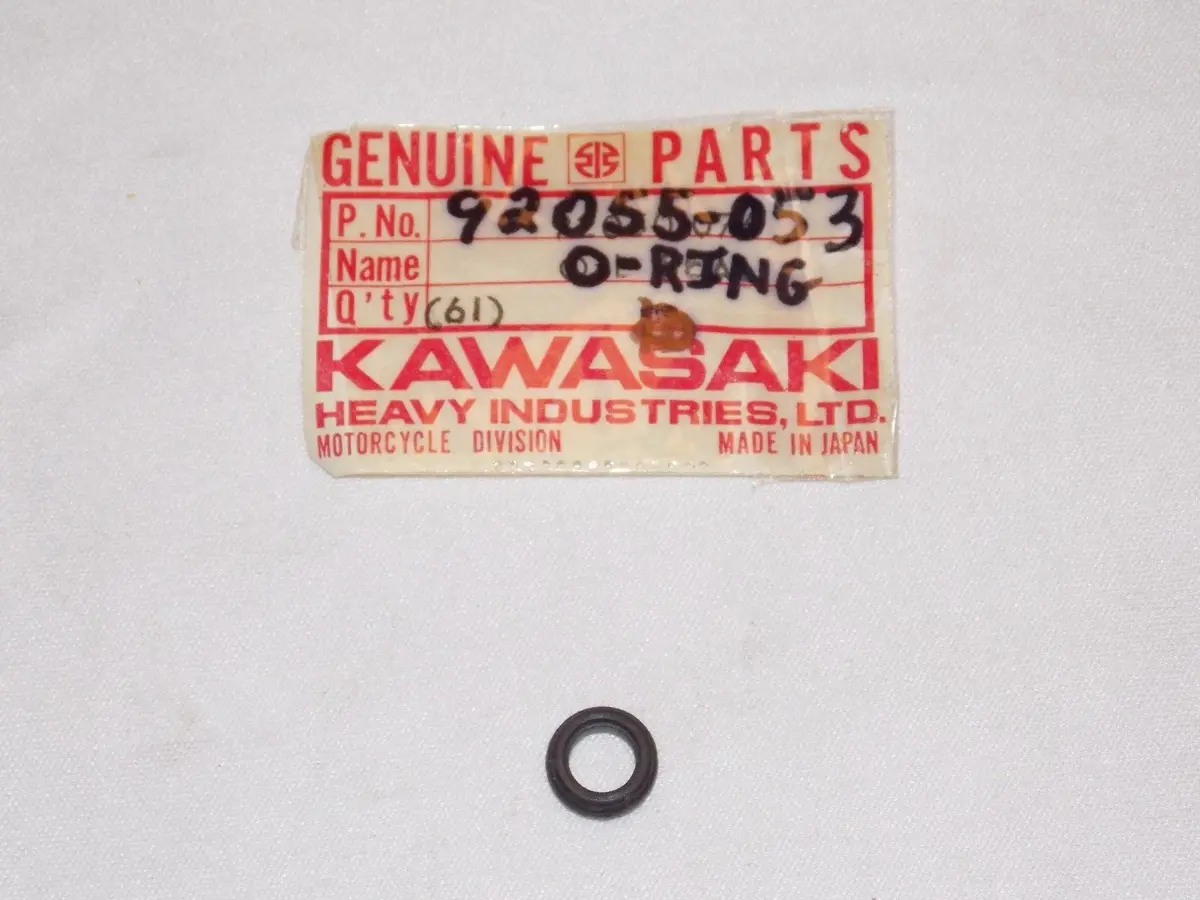 Nos Kawasaki 1973 1974 1975 Oil Pump O-Ring Z1    92055-053 1