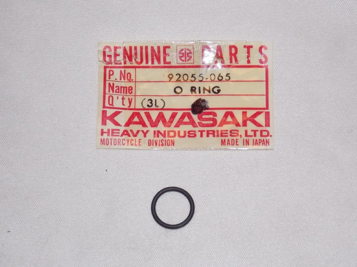 Nos Kawasaki 1974-1982 Valve Guide O-Ring Kz400 Kz750  92055-065 1