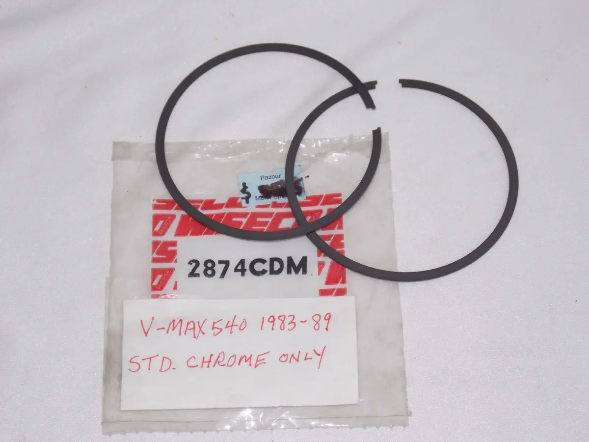 Nos Yamaha  1983-1989 Priston Rings V-Max540  2874Cdm 1