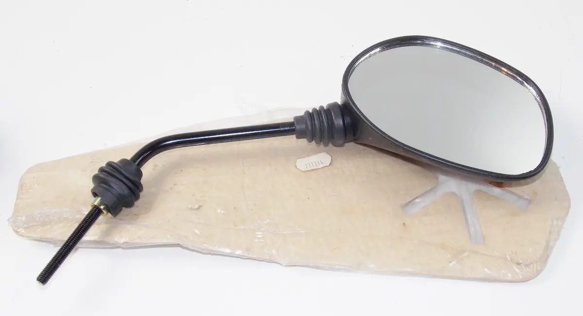 Nos Right Black Rear View Mirror Scooter Moped Peugeot Mbk Malaguti Ducati 1