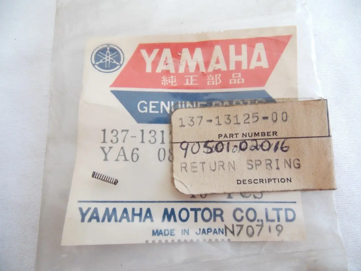 Nos Yamaha  1963-1969 1972 1974 1975 Compression Spring Gp643 Ya6 90501-02016 1