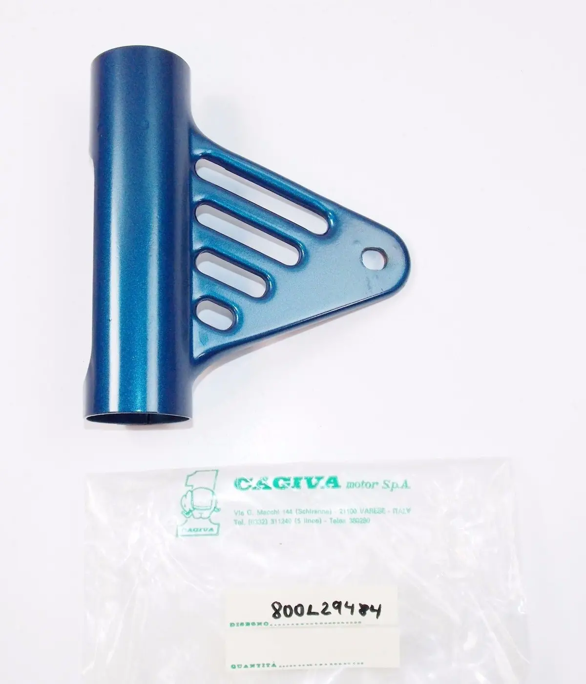 Nos Oem Cagiva Sst 125 Front Rh Headlight Bracket (Blue) 800L29484 1