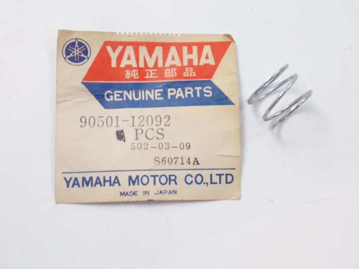 Nos Oem Yamaha 1963-1966 Shifter Compression Spring Yg1 Yj1 Mg1 90501-12092 1