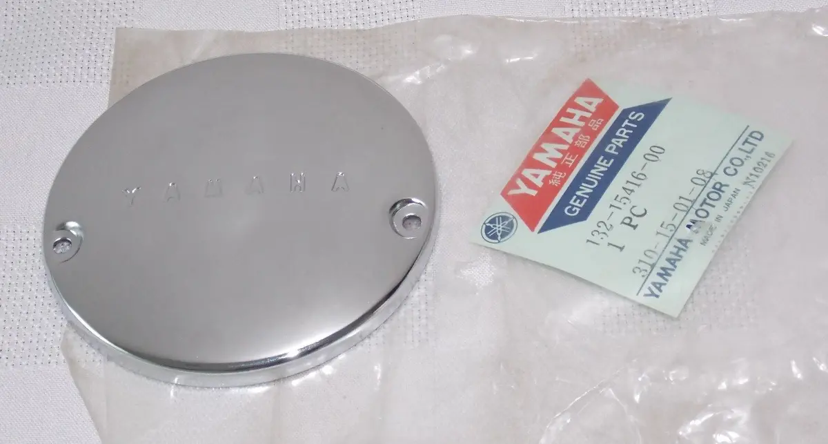 Nos Oem Yamaha 1966 1967 1968 1969 Oil Pump Cover Yl1 Yas1 As2  132-15416-00 1