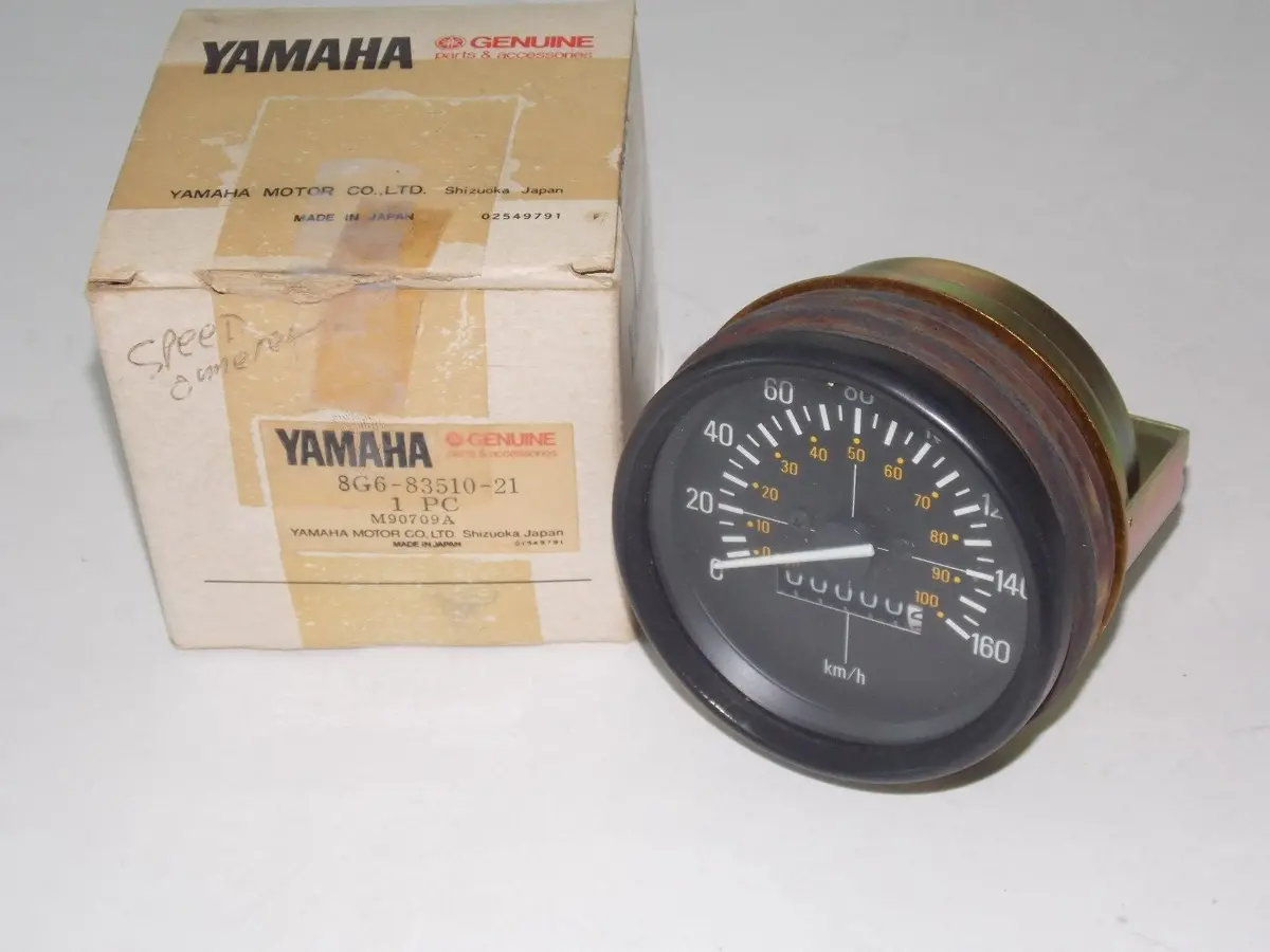 Nos Yamaha 1978 1983 Speedometer Km Miles Et250/340/300 Ex340/440 8G6-83510-21 1