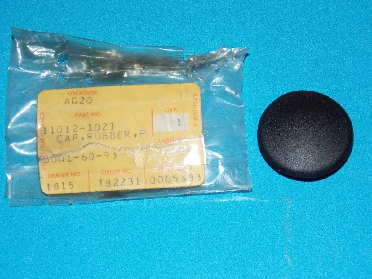 Nos Oem Kawasaki 1978-1988 Rubber Fork Top Cap Kz305/400/440 11012-1021 1