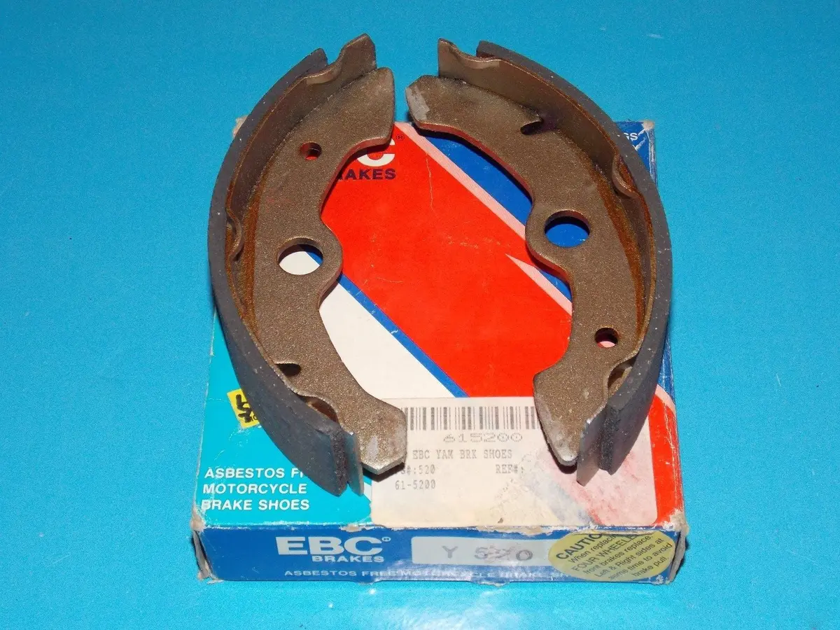 Nos Ebc Brake Shoes Y520 Fits Honda Big Bear 350 Bs238  1987 1988 1