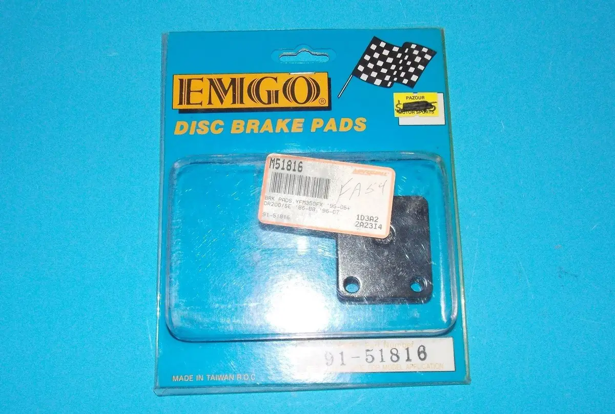Nos Emgo Brake Pads 91-51815 Fits Honda 1980-1987 Kawasaki 1983 Suzuki 1985-1987 1