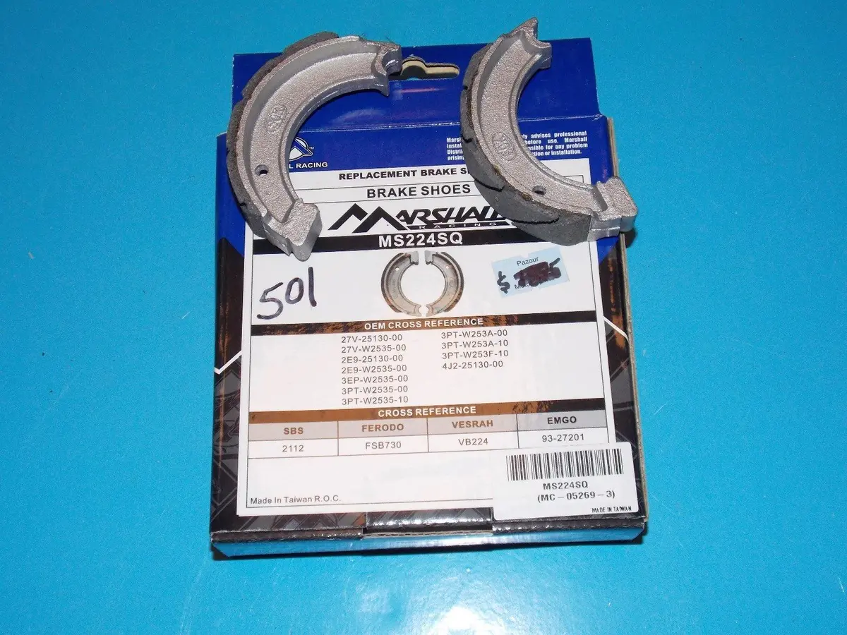 Nos Vesrah Brake Shoes Vb 140Nsq Fits Honda Xr250/350 Xl250/350 Nx250 1979-1990 1