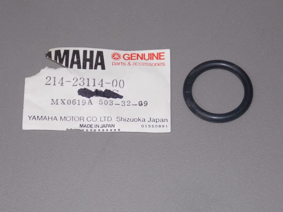 Nos Yamaha 1968-1979 O-Ring Gasket Tz750 Rd250 Yz125 Ty250 Mx250  214-23114-00 1