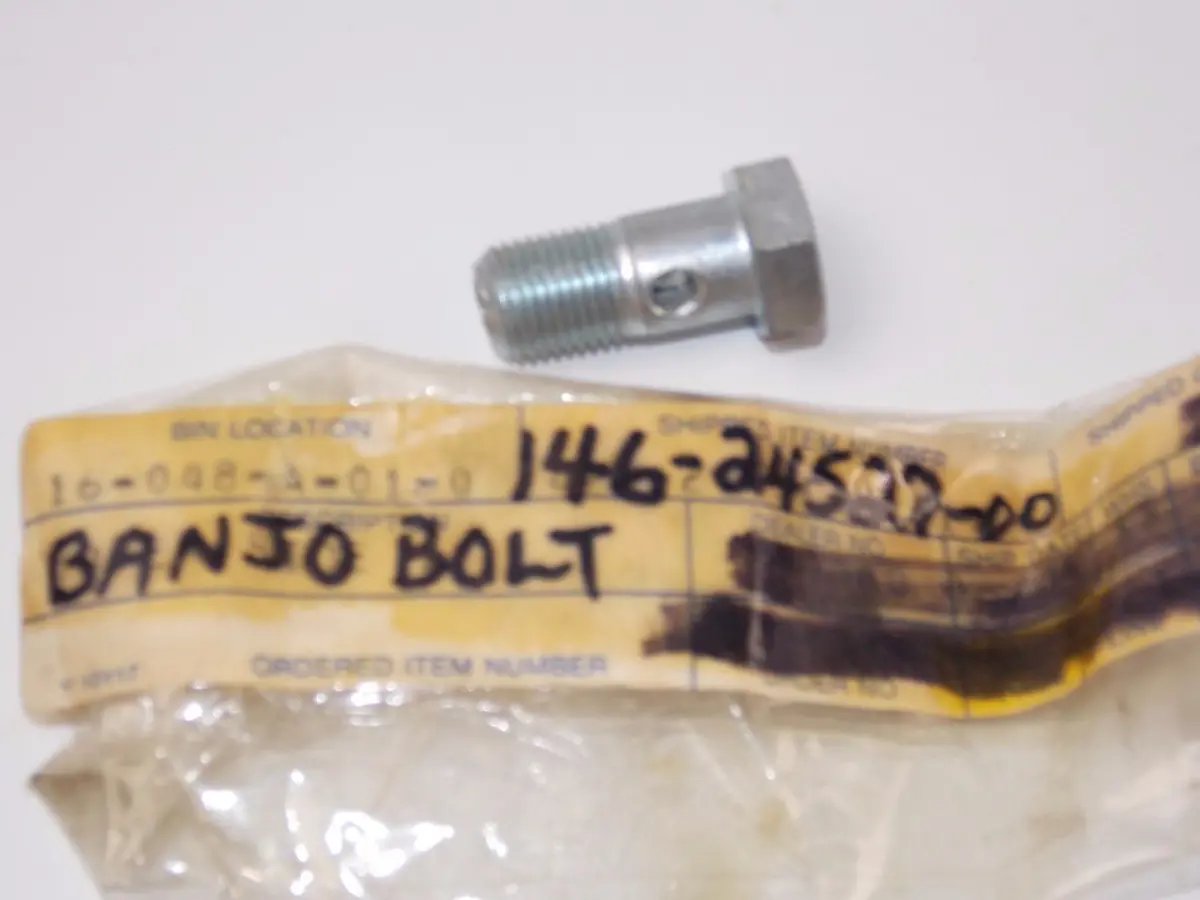 Nos Yamaha  1962 Banjo Bolt Yd3  146-24527-00 1