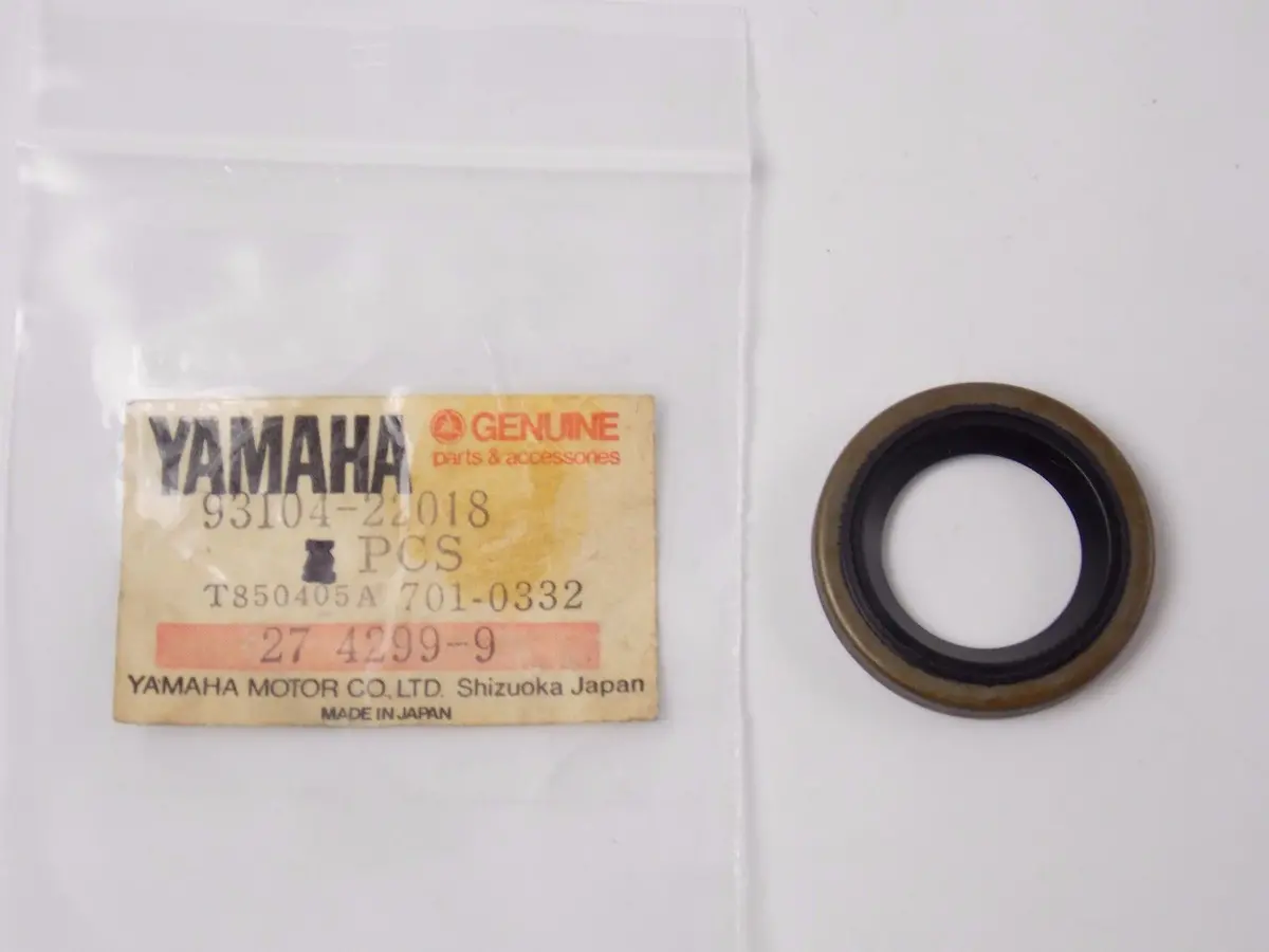 Nos Yamaha 1968-2007 Oil Seal S0-Type Yas1 As2 Ct1 Dt100 Mx100 Ct1  93104-22018 1