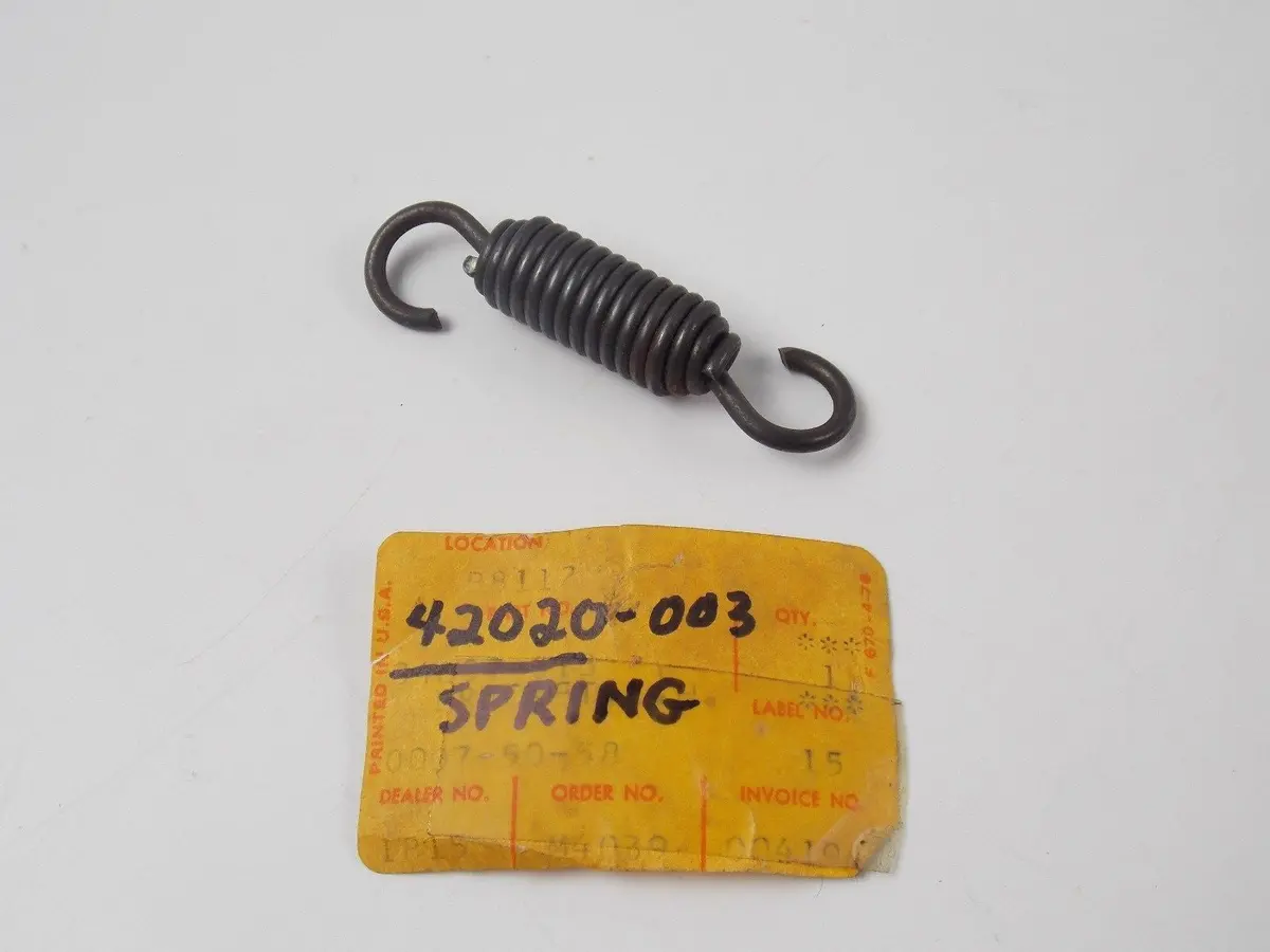 Nos Oem Kawasaki 1966-1976 Brake Shoe Spring W1/2 H1 Kh500   42020-003 1