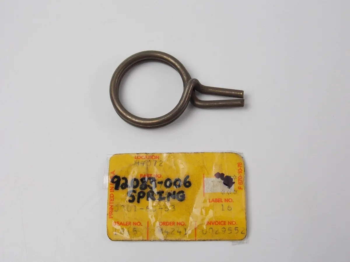 Nos Oem Kawasaki 1966-1969 Change Pedal Spring W1 W2 92083-006 1