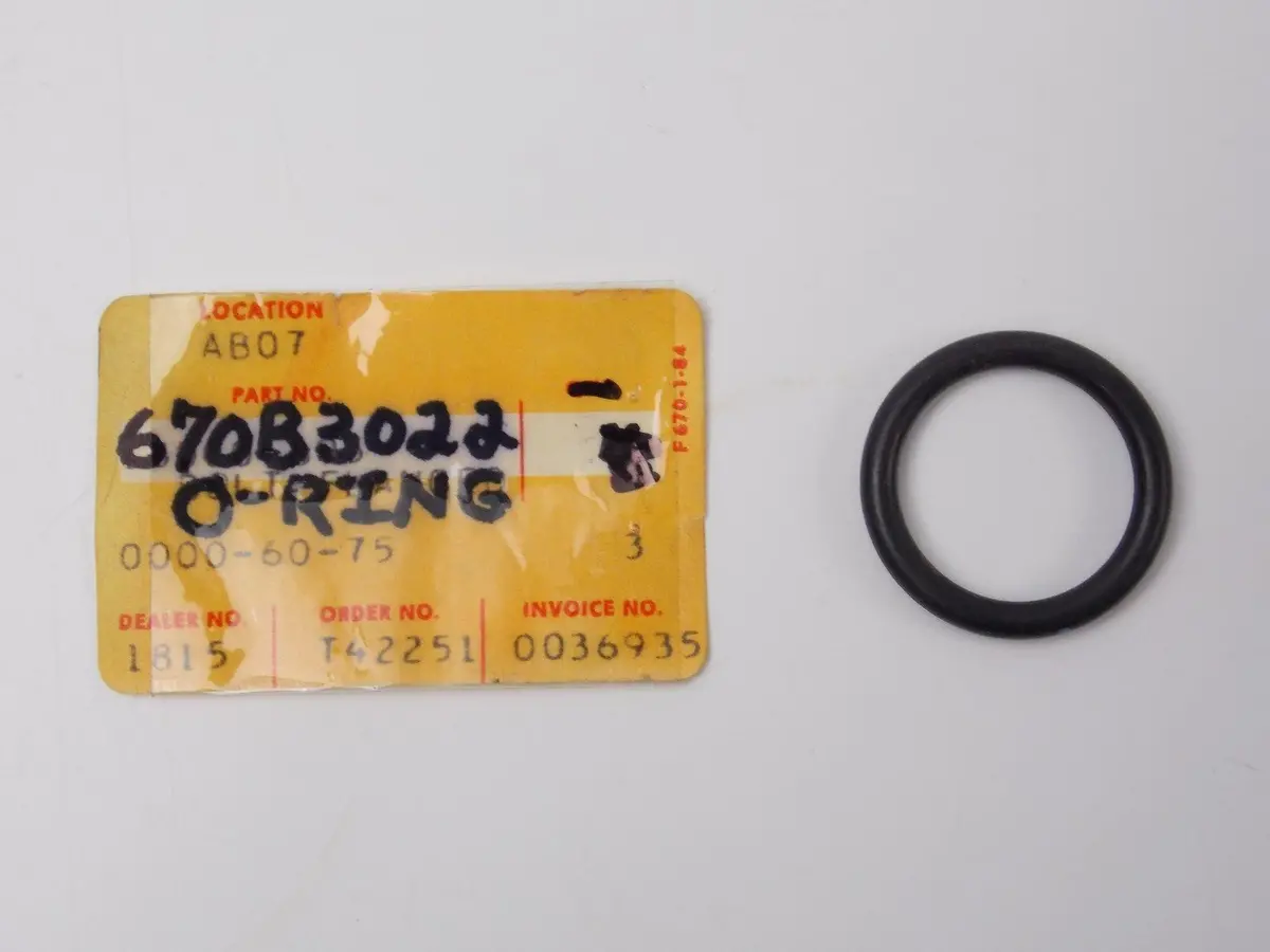 Nos Oem Kawasaki 1970-1979 O Ring 22Mm  F5/8/9/12 Kx450/400/250  670B3022 1