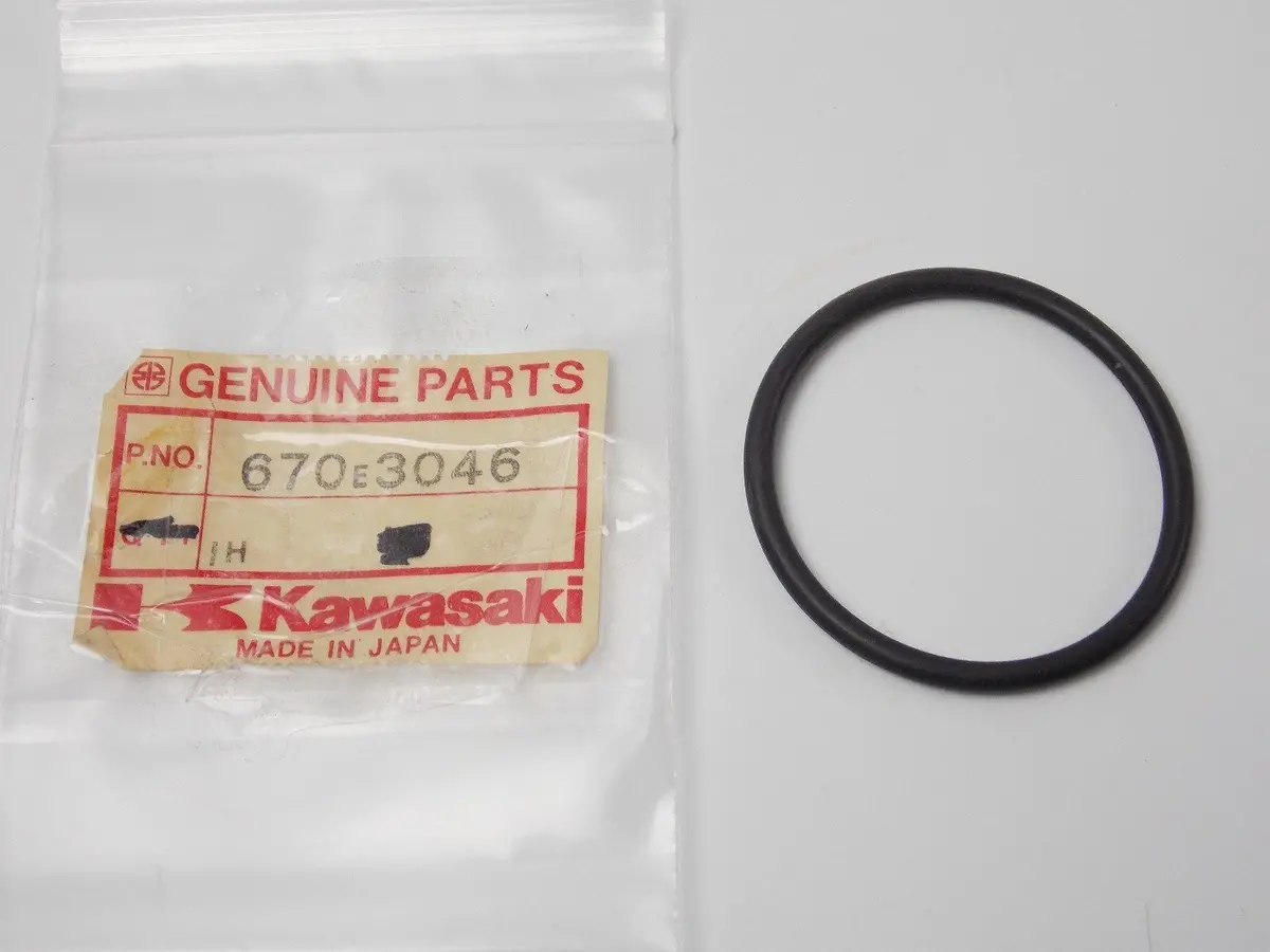 Nos Oem Kawasaki 1980-1982 2000-2005 O Ring 46Mm  Kdx175 Zr750 670E3046 1