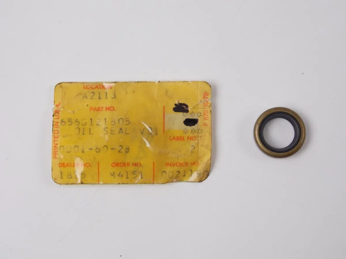 Nos Oem Kawasaki 1976 1977 1978 1979 Oil Seal Kd100 S1/2/3 M1/2/3   656G121805 1