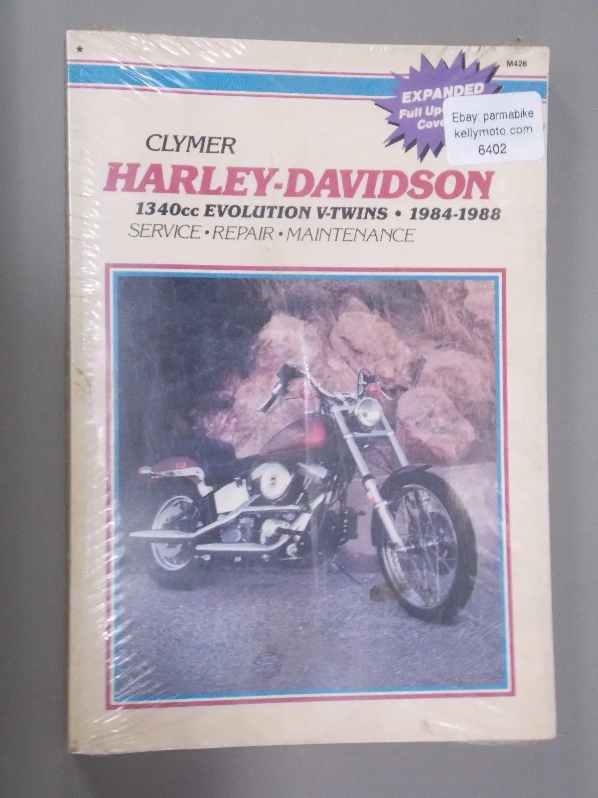Clymer Manual  #M426 Harley 1340 Evolution V-Twins  1984-1988 1