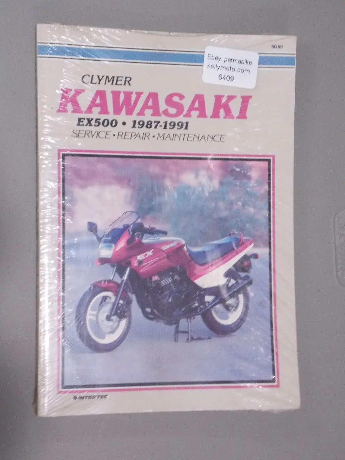Clymer Manual #M360 Kawasaki Ex500  1987-1991 1