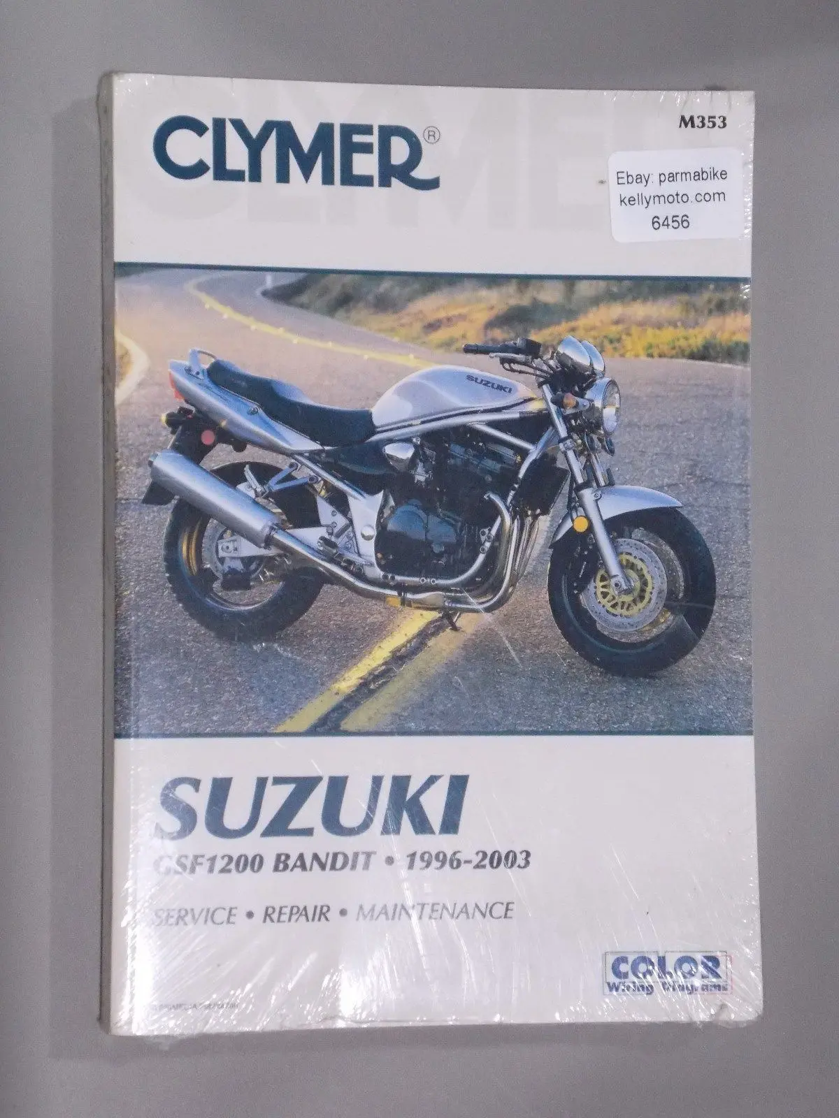 Clymer Manual  #353 Suzuki  Gsf1200 Bandit  1996-2003 1