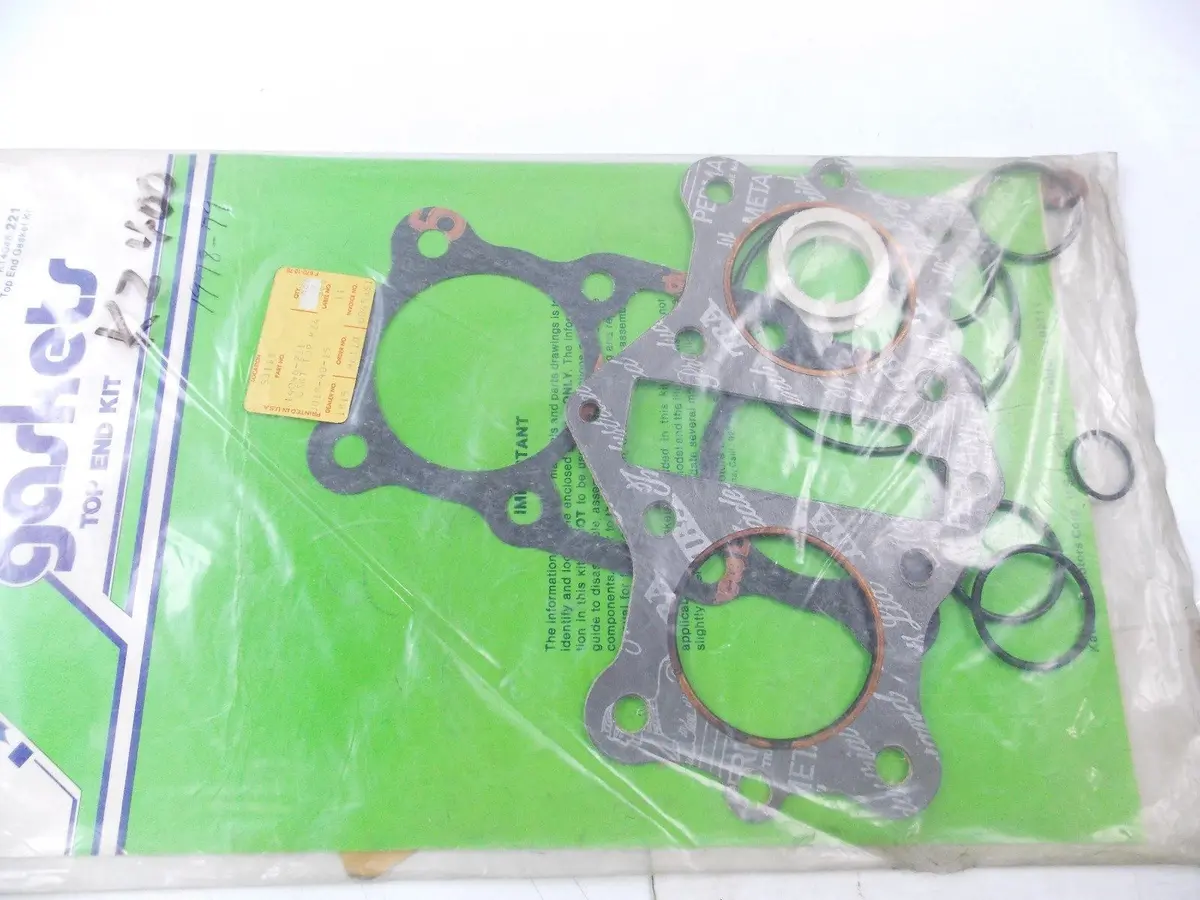 Nos Oem 1978 Kawasaki Top End Gasket Kit Kz400  K14046-221 1
