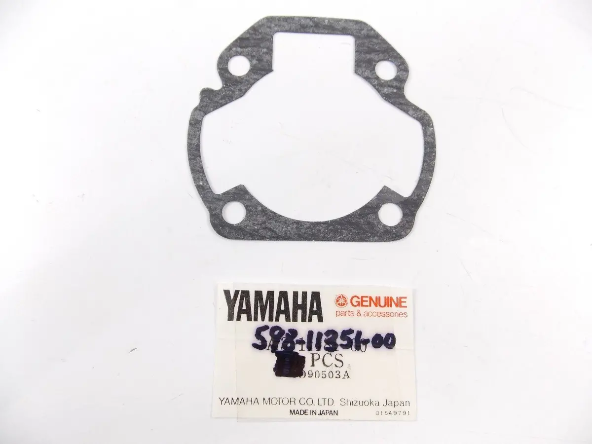 Nos 0Em 1973-1979 Yamaha Cylinder Gasket Yz80 Gt80 Ty80 Dt80 Mx80  598-11351-00 1