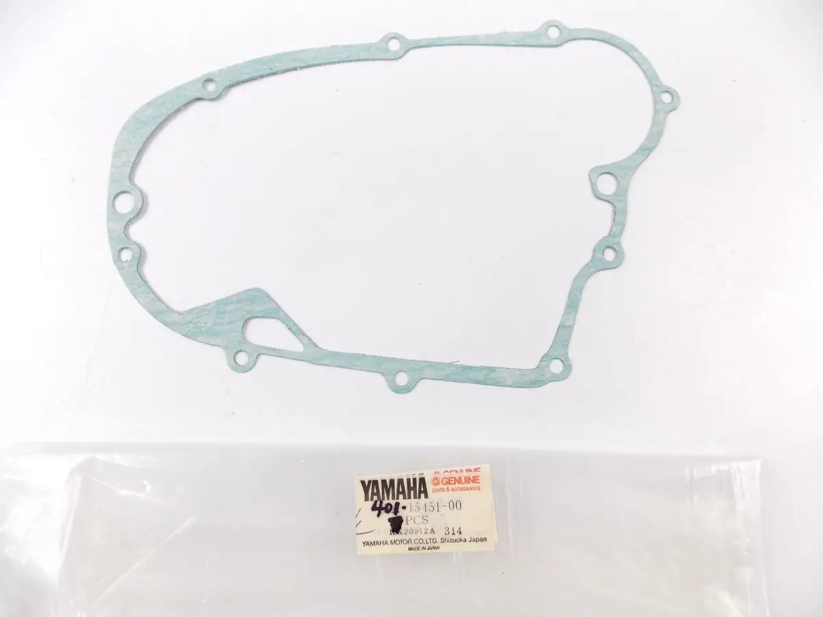 Nos Oem 1974-83 1990/92 Yamaha Crankcase Cover Gasket Ty175 Dt100 401-15451-00 1