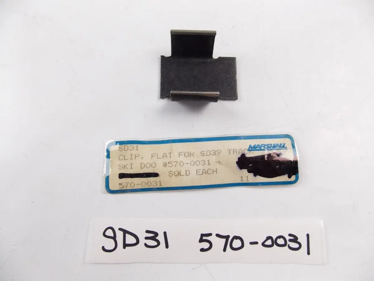 Nos 1978-1988 Marshall Flat Clip Sd39 Ski Doo Tnt340 Blizzard 250+   570-0031 1