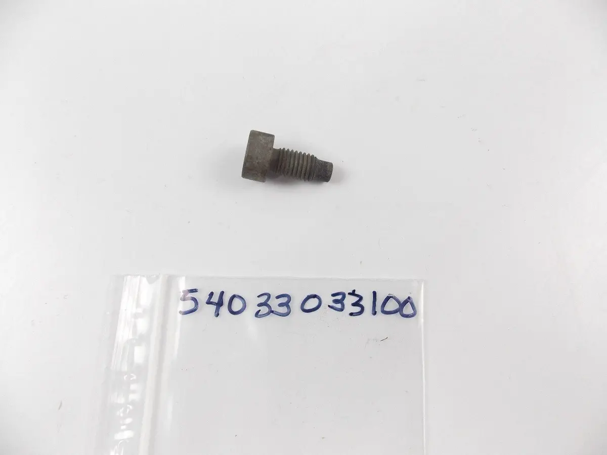 Nos Oem Ktm 1979 250 400 Round Head Adjusting Bolt 54033033100 | 540.33.033.100 1