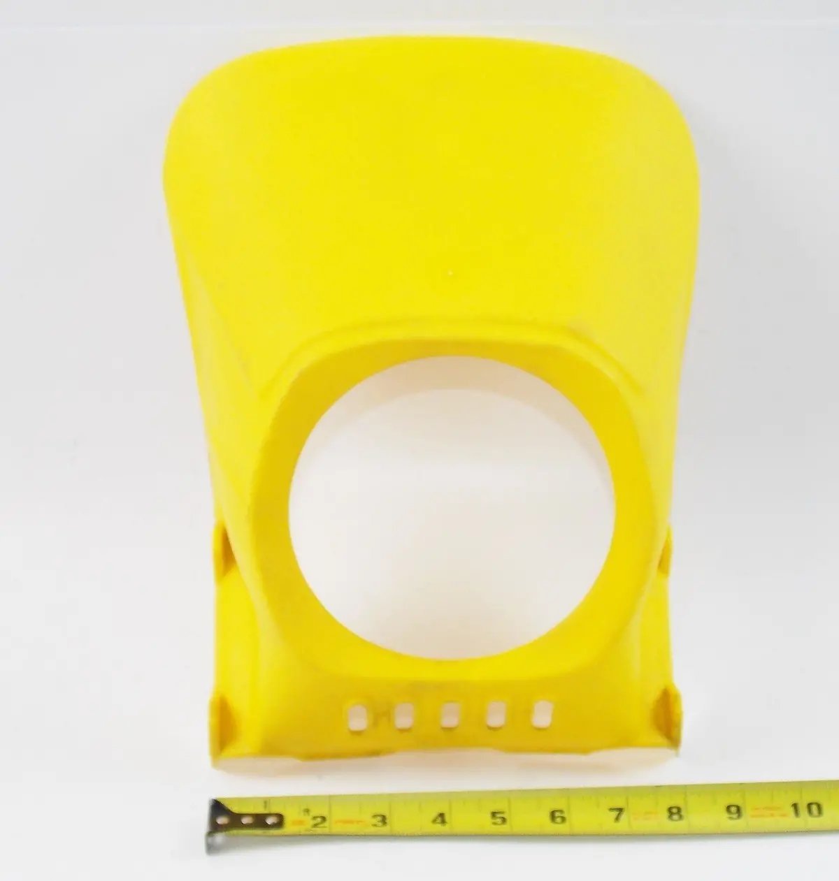 Universal Nonfango Pk-533 Front Number Plate Healdight Cowling Yellow Italy 1
