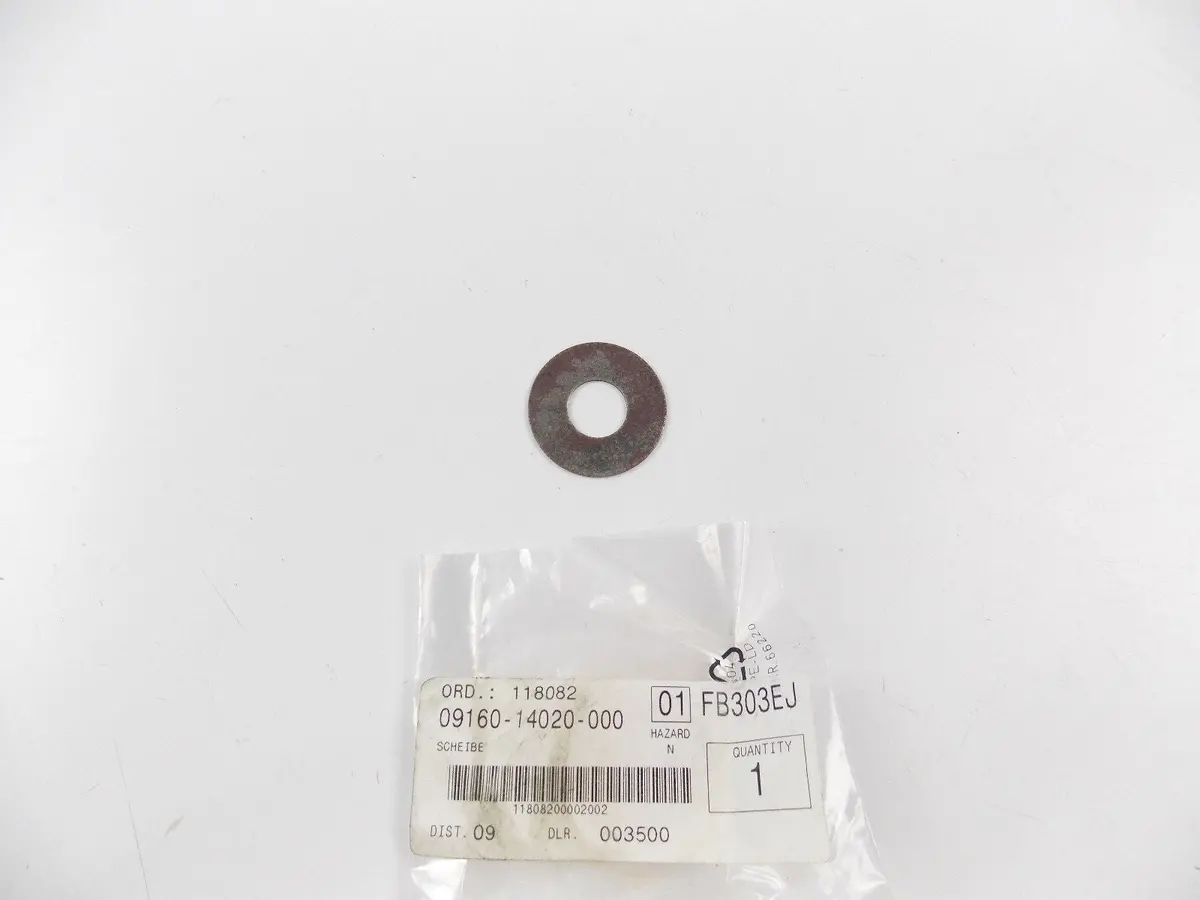 Nos Oem 1976-2009 Suzuki Swing Arm Washer Gs450 Sp370 Rm250/400  09160-14020 1