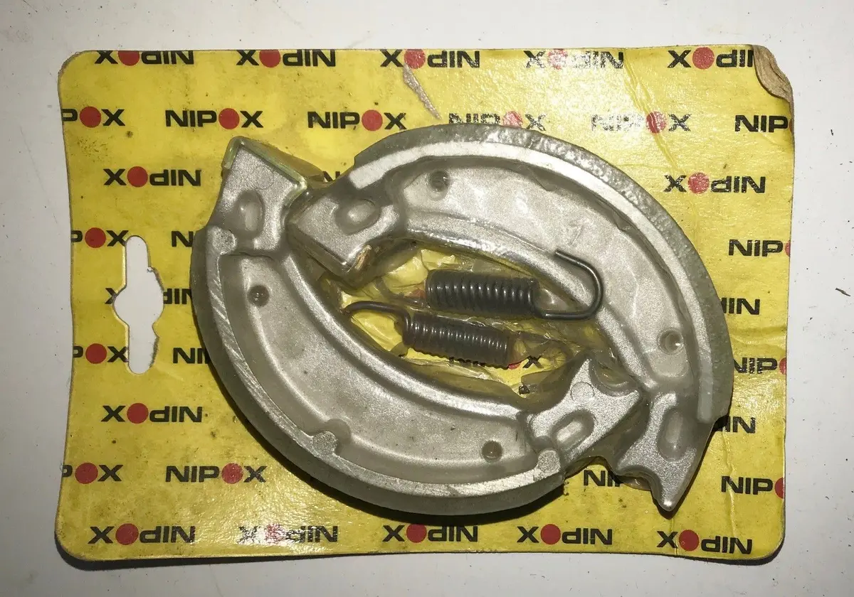 Nipox Y518nx Front Rear Wheel Brake Shoes Yamaha 50 Bw Active Beluga Mbk Booster 1