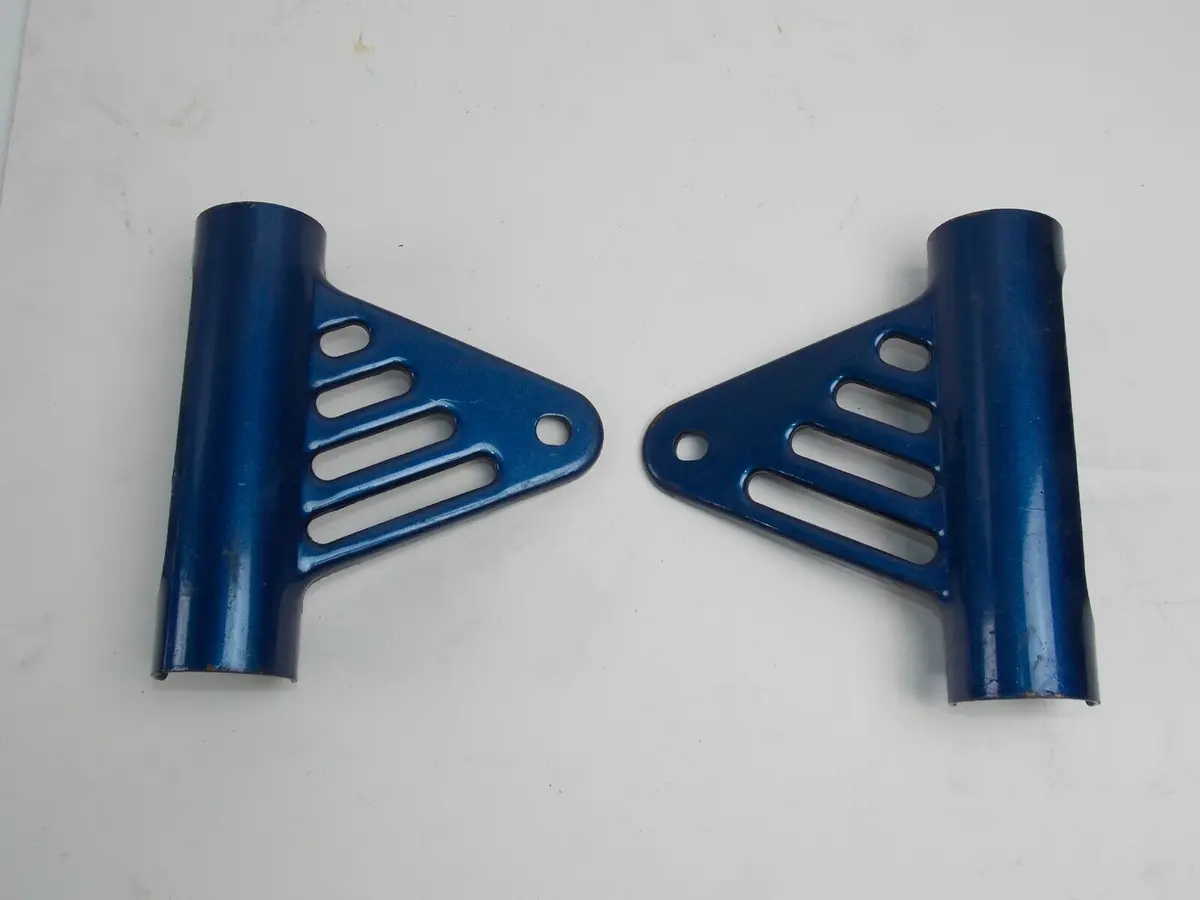 Oem Cagiva Sst 125 Front Right Left Headlight Mount Ear Bracket Blue 800L29484 1