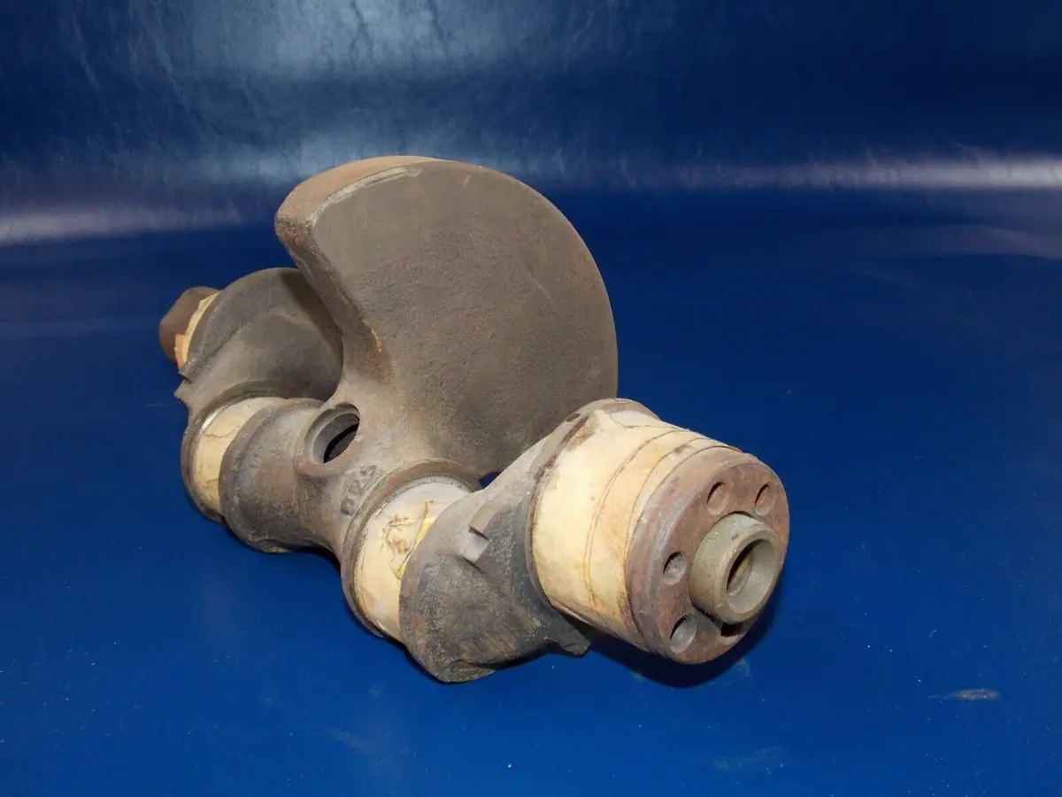 Oem 1960-70'S Fiat 500 Crankshaft Motor Engine Vintage Automobile Cinquecento 2