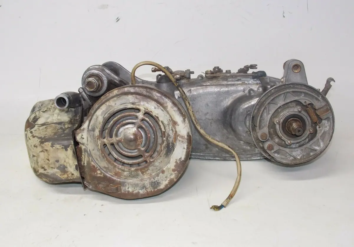 1960 Lambretta 150Li Ii Series Motor Engine Scooter Kick Starter Lever Fan Cover 1