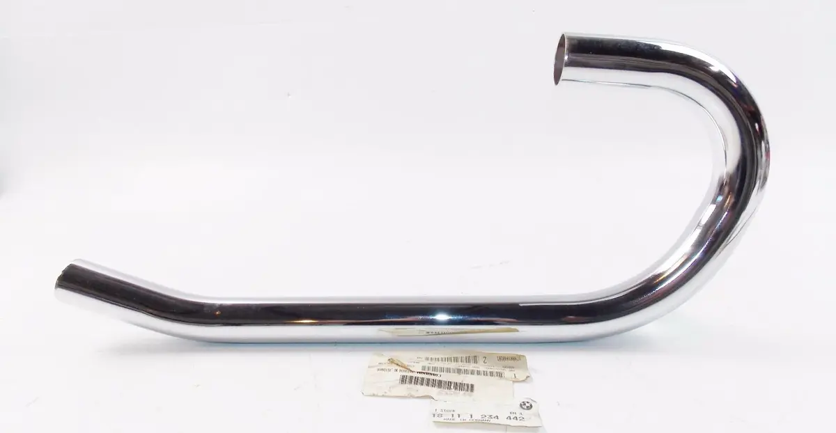 Nos Oem Bmw 1976-1985 R100 Rs/Rt/S Chrome Right Exhaust Pipe 18111234442 1