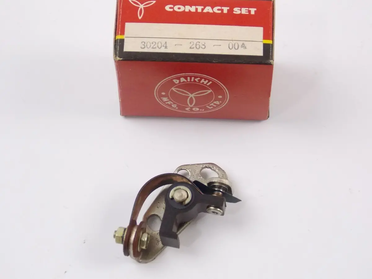 Nos Daichi Ignition Contact Points Right Side Honda 1972-1977 Cb72 30203-268-004 1
