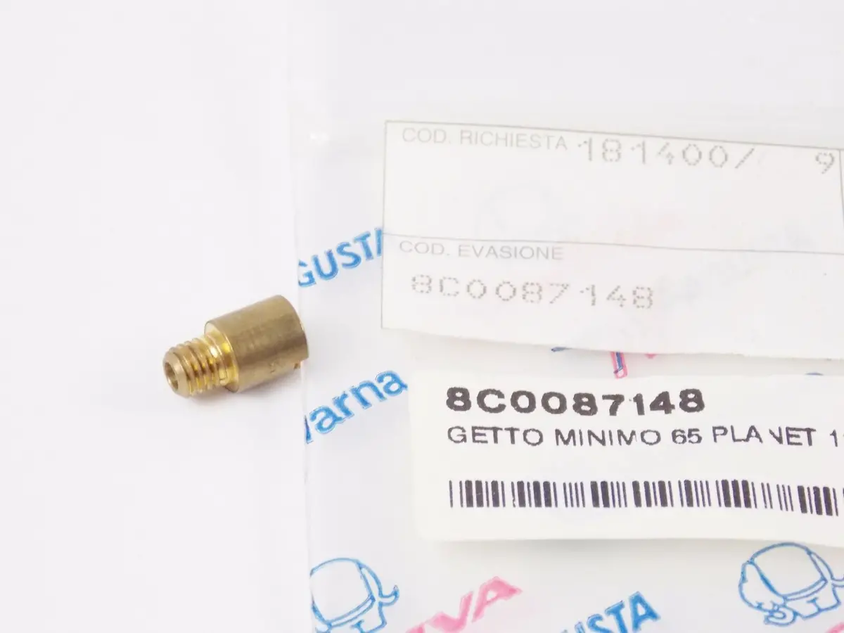 Nos Oem Cagiva 1997-1999 Planet 125 Dellorto Carburetor Idle Jet 65 8C0087148 1