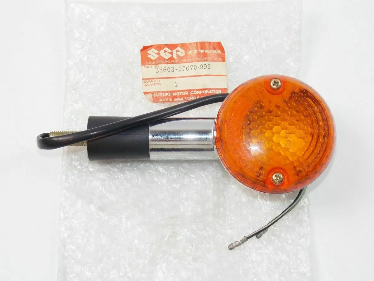 Nos Suzuki 1969-1972 1974 1975 Rear Turn Signal Tc185 T350 T500  35603-27670-999 1