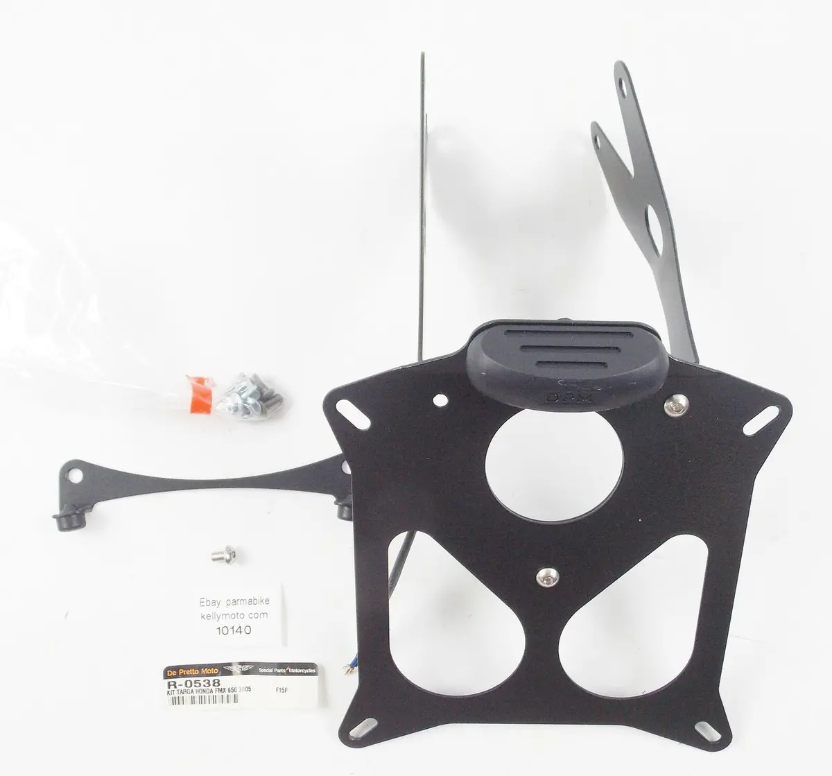 De Pretto Moto R-0538 Kit License Plate Holder 2005 Honda Fmx 650 1