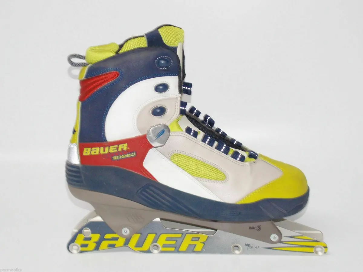 New 1990'S Bauer Men Inline Skate Lightspeed Right Only Size 10 Uk 9 Eu 44 1