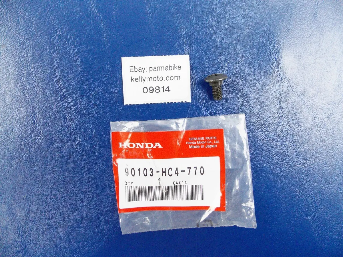 Nos Oem 1989-2020 Honda Gl1800 Muv700 Sxs700 Splash Guard Screw  90103-Hc4-770 1