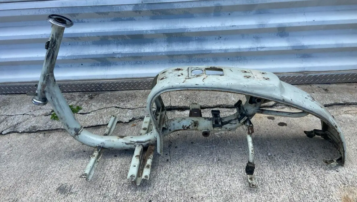 1959 Lambretta Innocenti Li150 Frame Chassis Vintage Italian Scooter 1