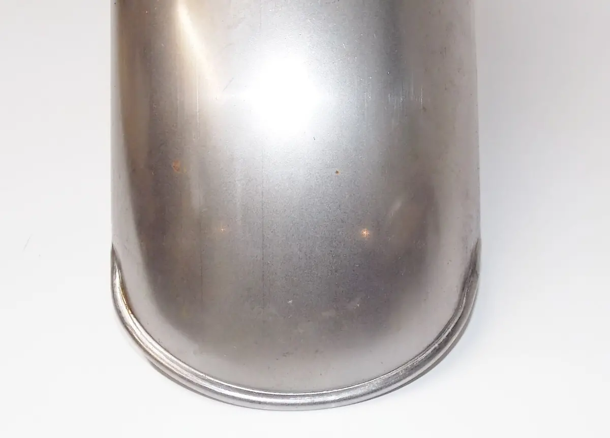 Vintage Motorcycle Rear Steel Fender Mudguard 18" Wheel Custom Cafe W=5.5" Italy 2