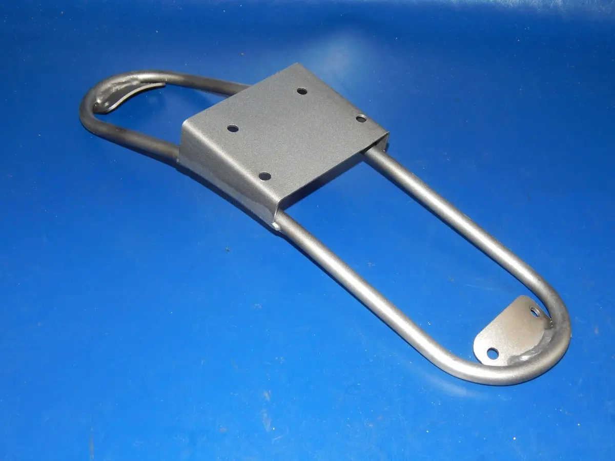 Vintage Motorcycle Front Wheel Fender Steel Bracket Mount Cross Enduro Scrambler 1
